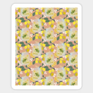 Elderflower cordial - peach Sticker